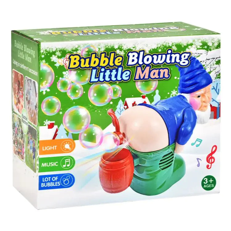 Electric Santa Claus Bubbles Machine
