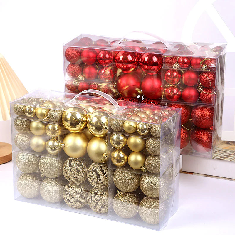 Christmas Bauble Decorations 100 pcs