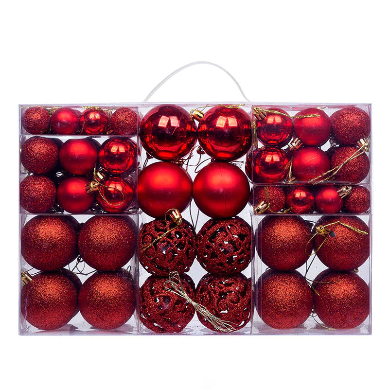 Christmas Bauble Decorations 100 pcs